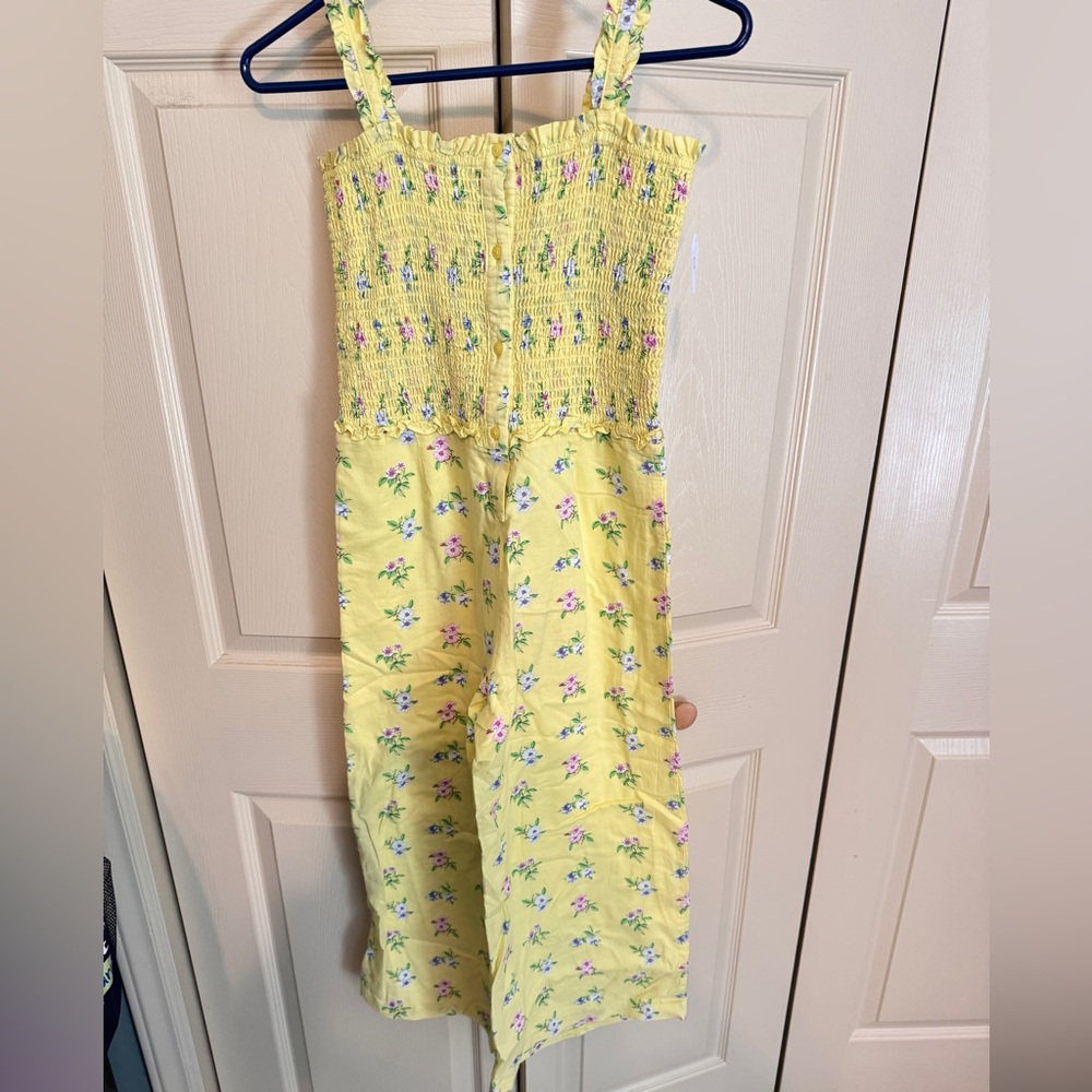 Janie and Jack Yellow Floral Dress